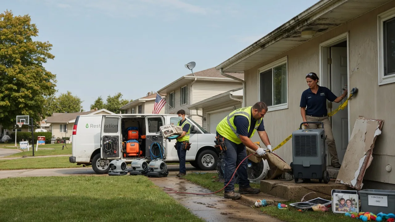 Water Damage Restoration in Albion, MI near me